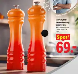 Lidl Silvercrest Sæt med salt- og peberkværn tilbud