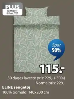 JYSK Plus sengetøj tilbud