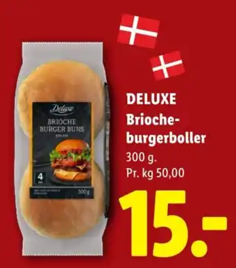 Deluxe Brioche-burgerboller