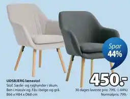 JYSK Udsbjerg lænestol tilbud