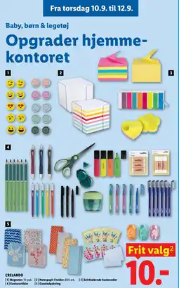 Lidl Crelando Opgrader hjemmekontoret tilbud