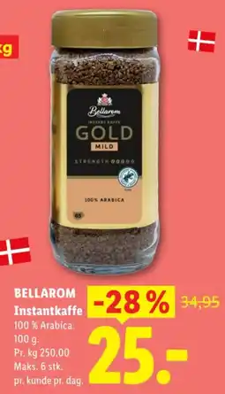 Lidl Bellarom Instantkaffe tilbud