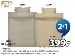 JYSK Kronborg Sengetøj tilbud