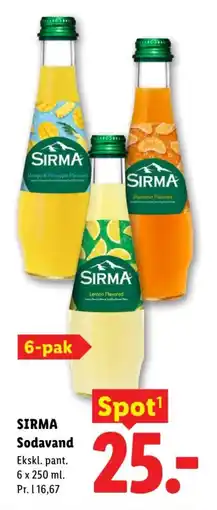 Lidl Sirma Sodavand tilbud