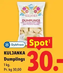 Lidl Kuljanka Dumplings tilbud