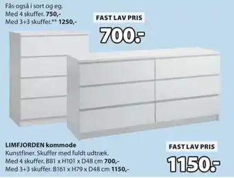 LIMFJORDEN kommode