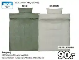 JYSK Basic sengetøj tilbud
