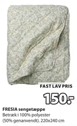 JYSK Fresia sengetæppe tilbud