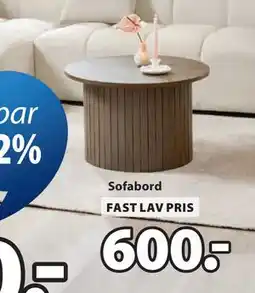 JYSK SPODSBJERG sofabord tilbud