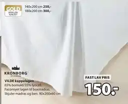 JYSK VILDE kappelagen tilbud
