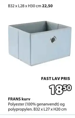 JYSK FRANS kurv tilbud