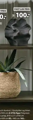JYSK VILHELM vase tilbud
