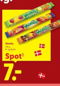 Lidl Mamba tilbud