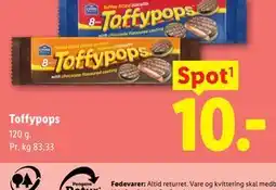 Lidl Toffypops tilbud