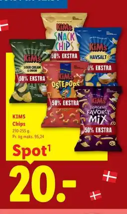 Lidl KIMS Chips tilbud