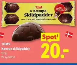 Lidl TOMS Kæmpe skildpadder tilbud