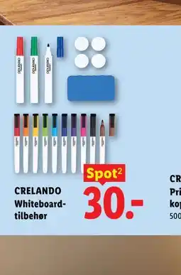 Lidl CRELANDO Whiteboard-tilbehør tilbud