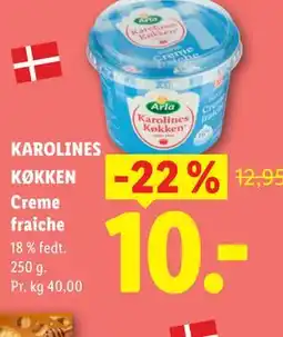 Lidl KAROLINES KØKKEN Creme fraiche tilbud