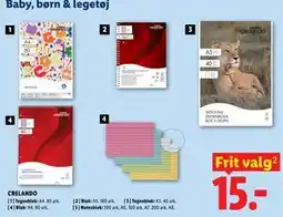 Lidl CRELANDO Tegneblok tilbud