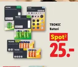 Lidl TRONIC Batteri tilbud