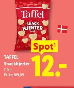 Lidl TAFFEL Snackhjerter tilbud