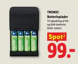 Lidl TRONIC Batterioplader tilbud
