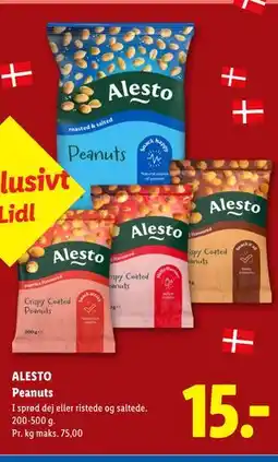 Lidl ALESTO Peanuts tilbud