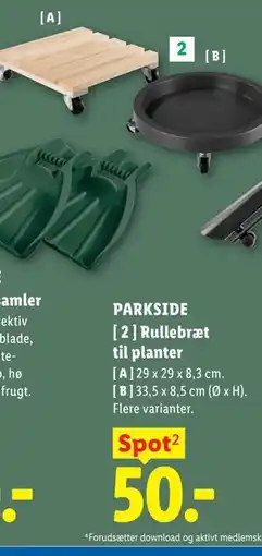 Lidl PARKSIDE Rullebræt til planter tilbud