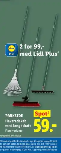 Lidl PARKSIDE Haveredskab med langt skaft tilbud