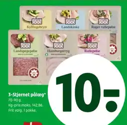 Coop 365 3-stjernet pålæg tilbud