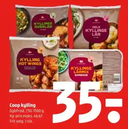 Coop 365 Coop kylling tilbud