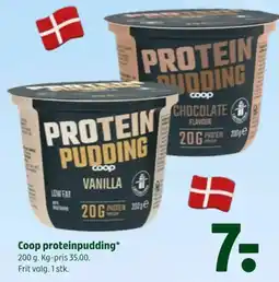 Coop 365 Coop proteinpudding tilbud