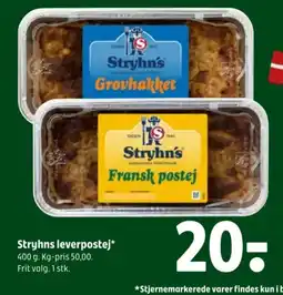 Coop 365 Stryhns leverpostej tilbud