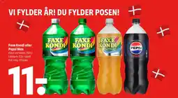 Coop 365 Faxe Kondi eller Pepsi Max tilbud