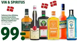 Coop 365 Tullamore Dew Whiskey, Gammel Dansk Bitter, Jägermeister, Aperol eller Bombay Sapphire Gin tilbud
