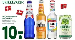 Coop 365 1664, Breezer, Smirnoff eller Somersby tilbud