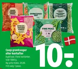 Coop 365 Coop grøntsager eller kartofler tilbud