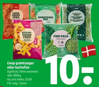 Coop grøntsager eller kartofler