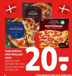 Coop 365 Coop italiana pizza tilbud