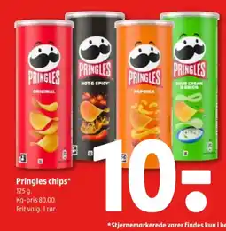 Coop 365 Pringles chips tilbud