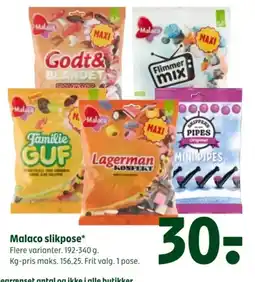 Coop 365 Malaco slikpose tilbud
