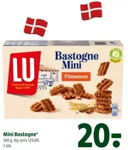Coop 365 Lu bastogne mini cinnamon tilbud