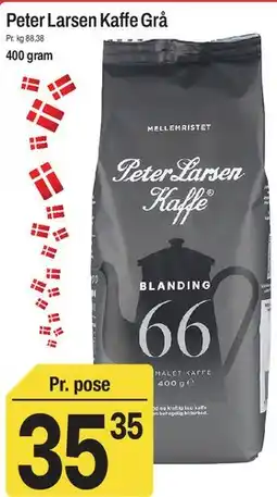 ABC Lavpris Peter Larsen Kaffe Grå tilbud