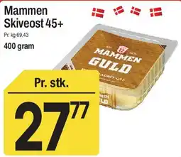 ABC Lavpris Mammen Skiveost 45+ tilbud