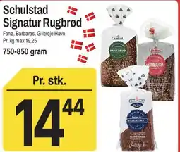 ABC Lavpris Schulstad Signatur Rugbrød tilbud