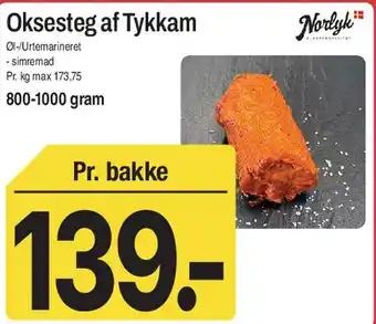 Oksesteg af Tykkam