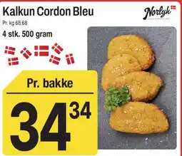 ABC Lavpris Kalkun Cordon Bleu tilbud