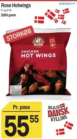 ABC Lavpris Rose Hotwings tilbud