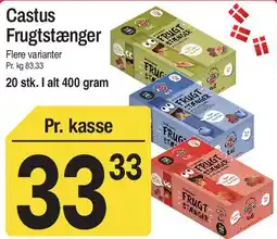 ABC Lavpris Castus Frugtstænger tilbud