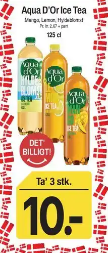 ABC Lavpris Aqua D'Or Ice Tea tilbud
